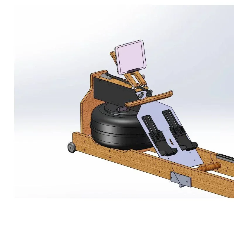 

Water Rowing Machine Water Rower Commercial Adjustable Resistance Detachable Folding for Home Wood Unisex Universal 1 Set CRIFIT