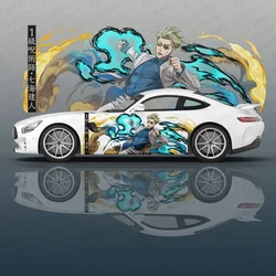 Jujutsu Kaisen Anime Car Body Sticker Anime Itasha Vinyl Car Side Decal Sticker Car Decor Sticker Cars Protective Film
