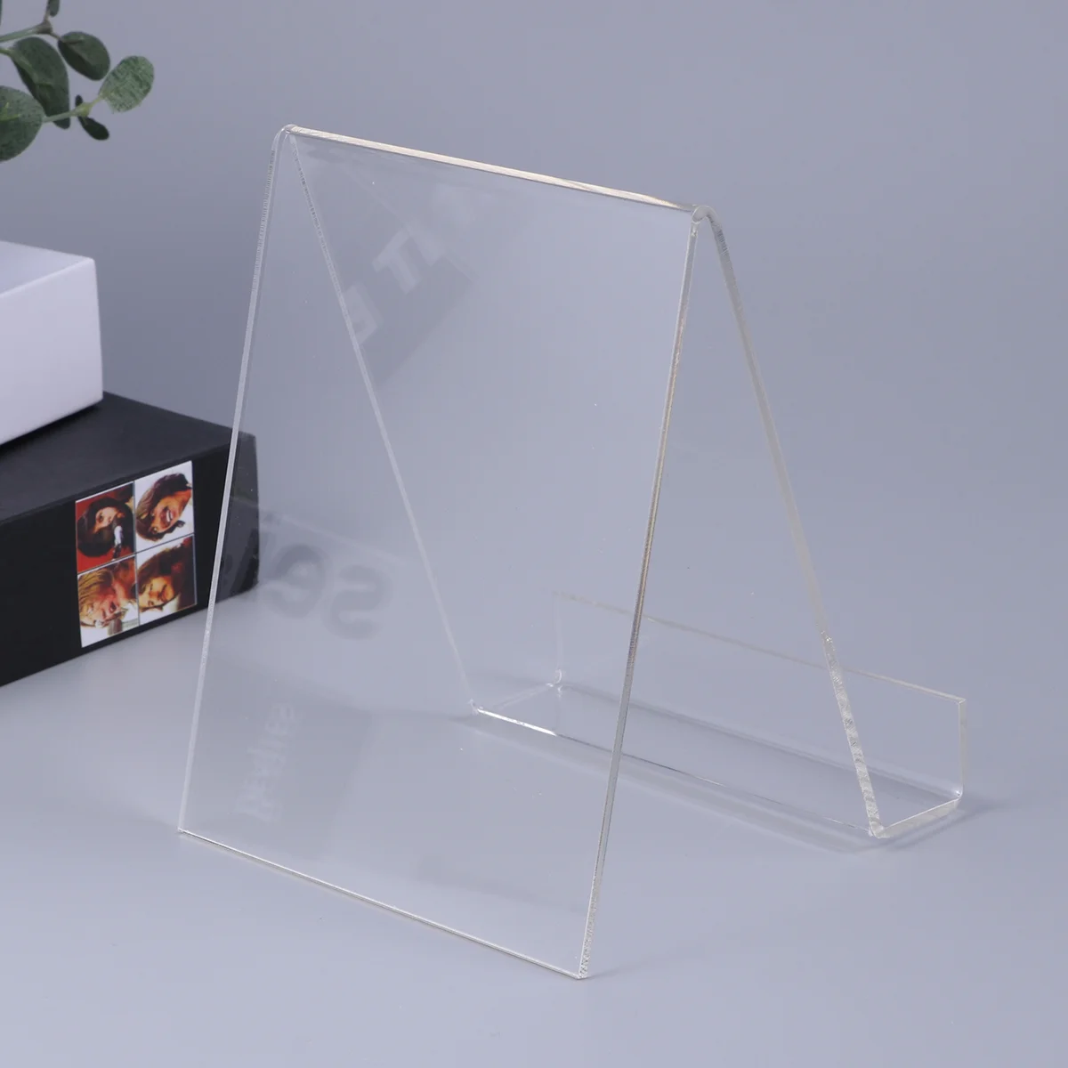 Clear Acrylic Wallet Phone Books Tablet Display Stand Organizer Holders Small Jewelry Rack - A5 Acrylic Holder