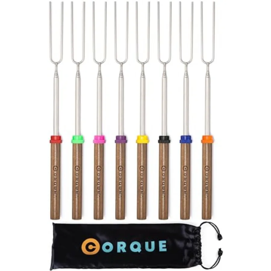 Extendable Marshmallow Roasting Sticks for Camping