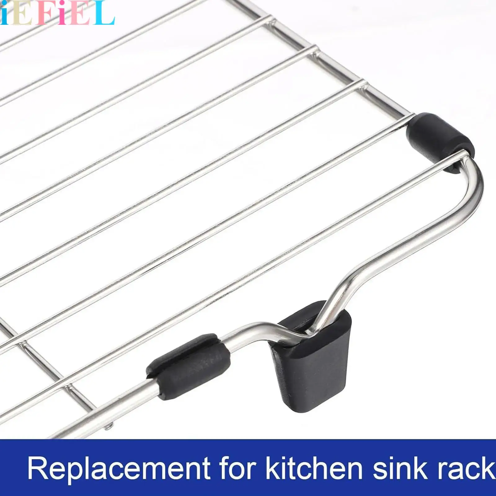 

40Pcs Kitchen Sink Rack Rubber Feet Non-slip Anti-scratch Wear-resistant Easy Installation Protectors 2 Sizes