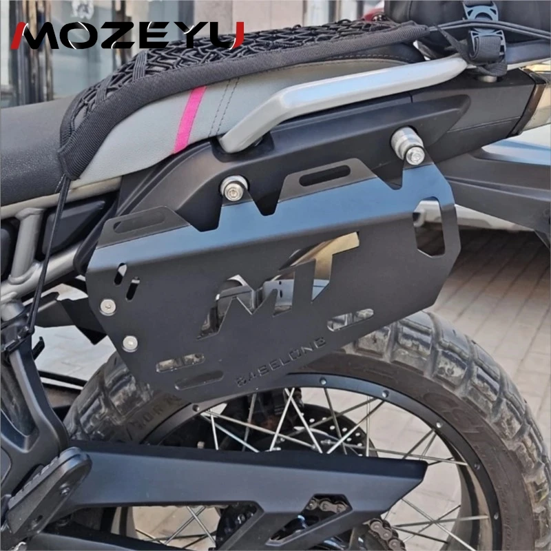 

Задний и боковой багажник для мотоцикла для CFMOTO 450MT MT450 2024 2025 2026 IBEX 450, опорный кронштейн, верхняя монтажная пластина корпуса