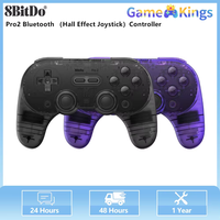 8BitDo Pro2 Bluetooth Controller For Nintendo Switch/Switch Oled,PC,Win10/11,Android,iOS,Steam Deck & Raspberry Pi Gamepad