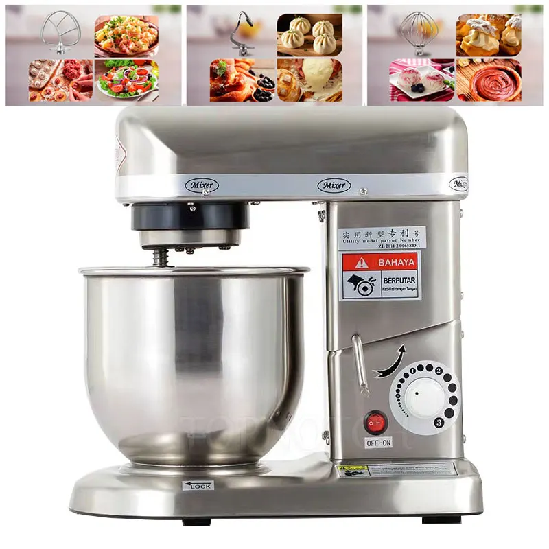 

China Manufacturer Electric Meat Stuffing Mixer Chopper Blender Household Stainless Steel Egg Whipping Machine