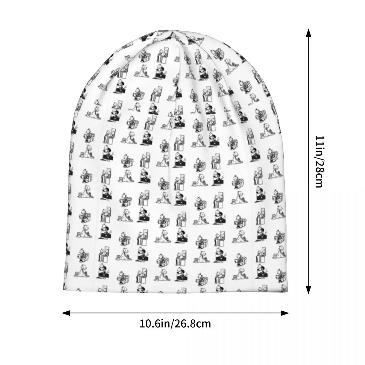 Wimpy Kid 4 States Of Greg Heffley Warm Knitted Cap Hip Hop Bonnet Hat Autumn Winter Outdoor Beanies Hats for Unisex Adult