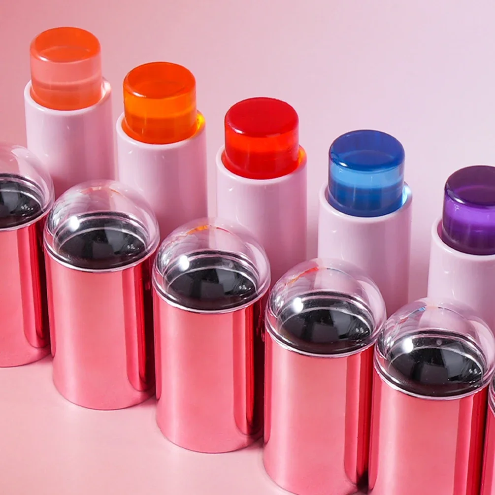 Частная марка, изменение цвета, румяна-карандаш, индивидуальный логотип, желейные губы, щеки, двойного назначения, меняющие температуру, пигментный макияж, оптовая продажа