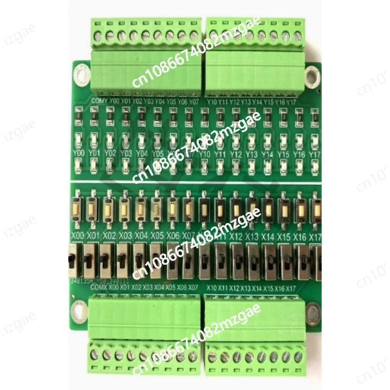 

Плата моделирования отладки ПЛК 16, тестовая плата входа/выхода, кнопка, тумблер, переключатель, обучающий модуль