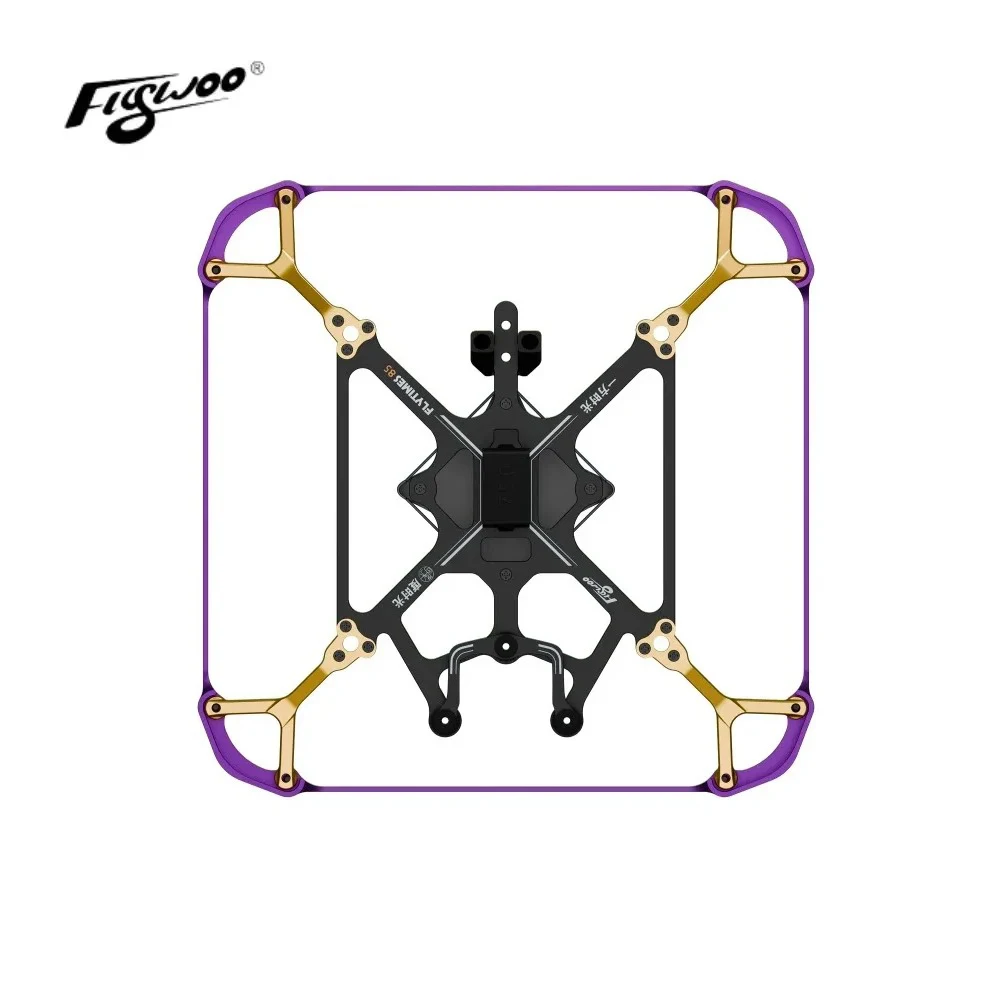 

FLYWOO Flytimes 85 Frame Kit for FPV Drone DIY Compatible with O3lite O4 O4PRO Drone Building Parts