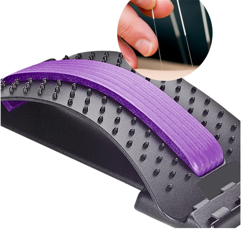 

Массаж спины Волшебные носилки для талии Акупунктура тела Поддержка поясницы Массажер для позвоночника Релаксация Боль в позвоночнике Хиропрактика Здравоохранение