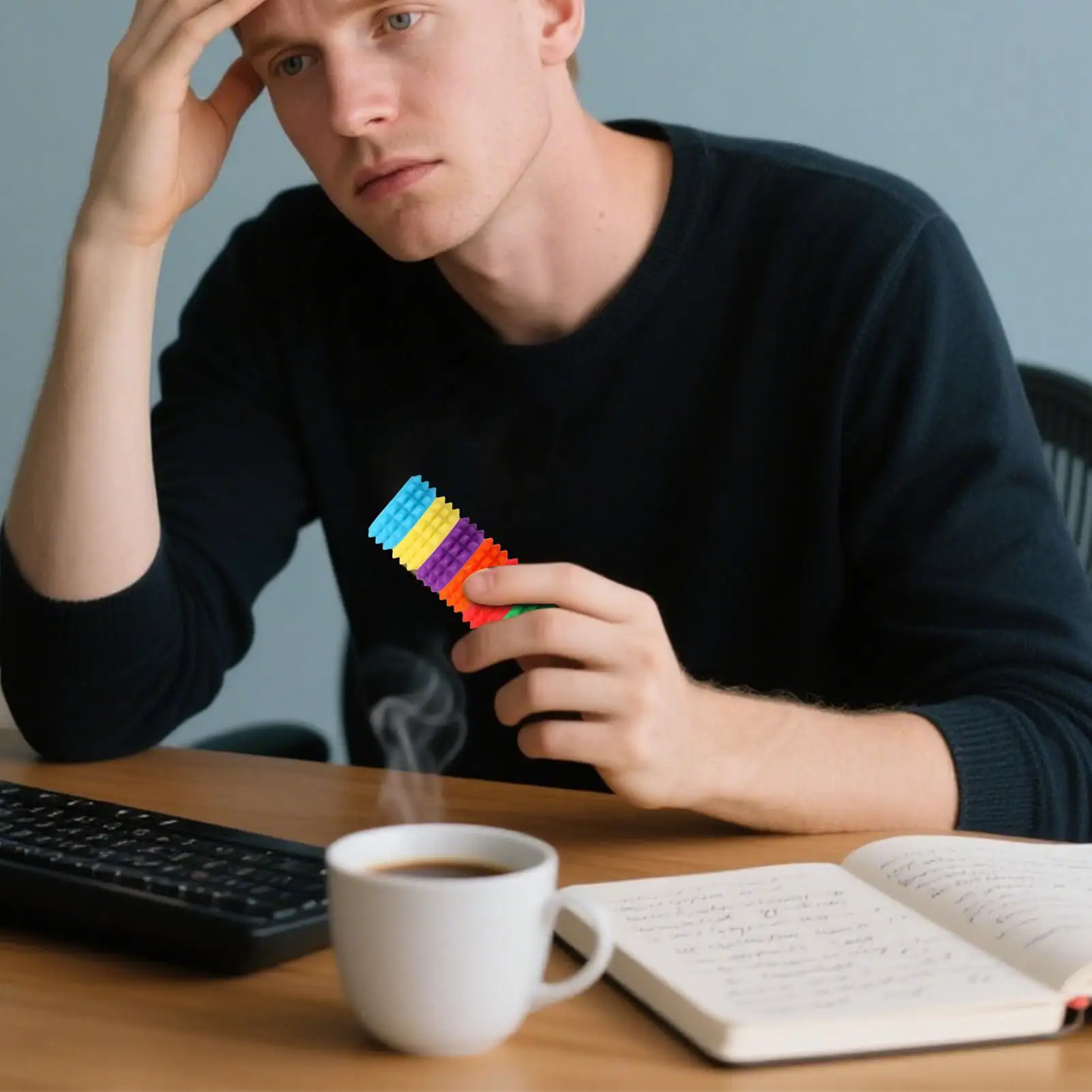 

Магнитные сенсорные шарики-непоседа, 6 шт., детские сенсорные магнитные шарики, игрушечные гаджеты, магнит для снятия стресса, мероприятия для стола, Пасха