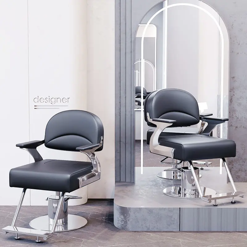 

Nordic Luxury Barber Chairs Modern Display Comfortable Trendy Barber Chairs Vintage Aesthetic Design Sillas Salon Furniture
