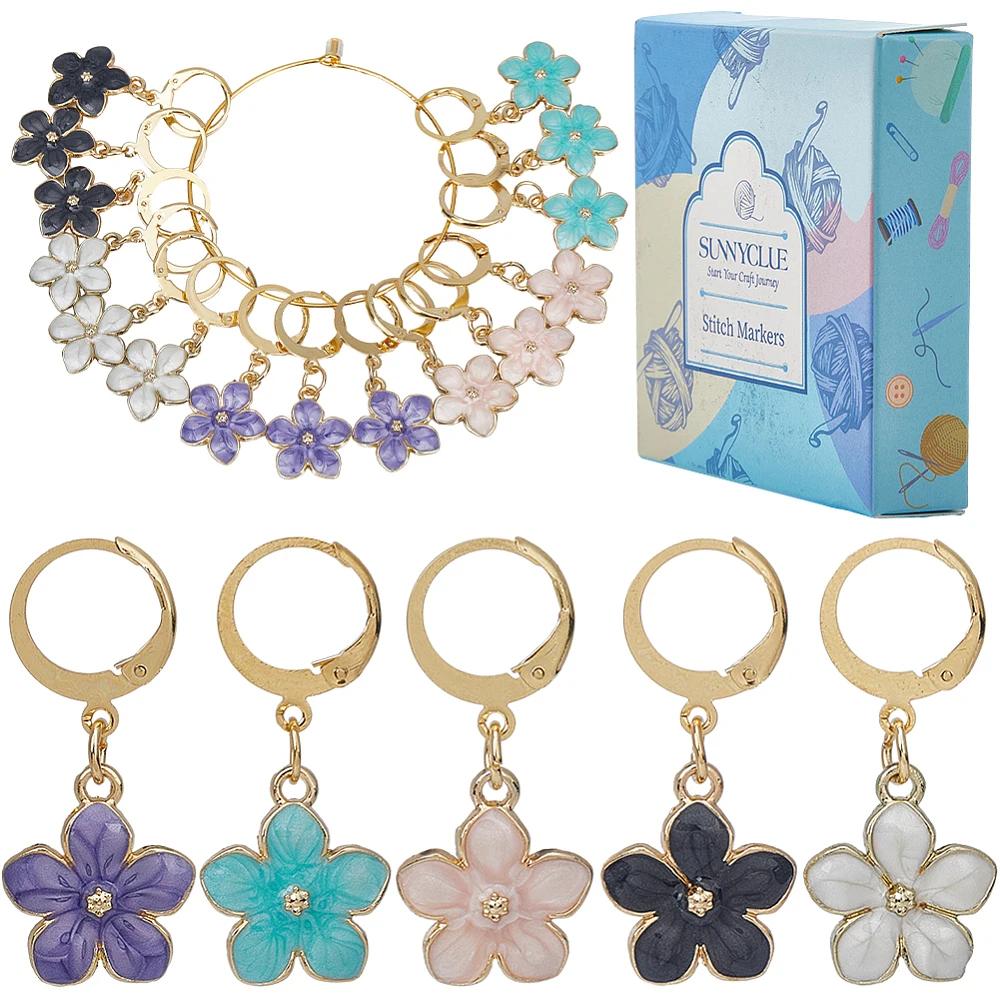 pingentes-de-flor-em-liga-esmaltada-com-fechos-de-brinco-em-aco-inoxidavel-304-cores-sortidas-31mm-20-pecas-caixa