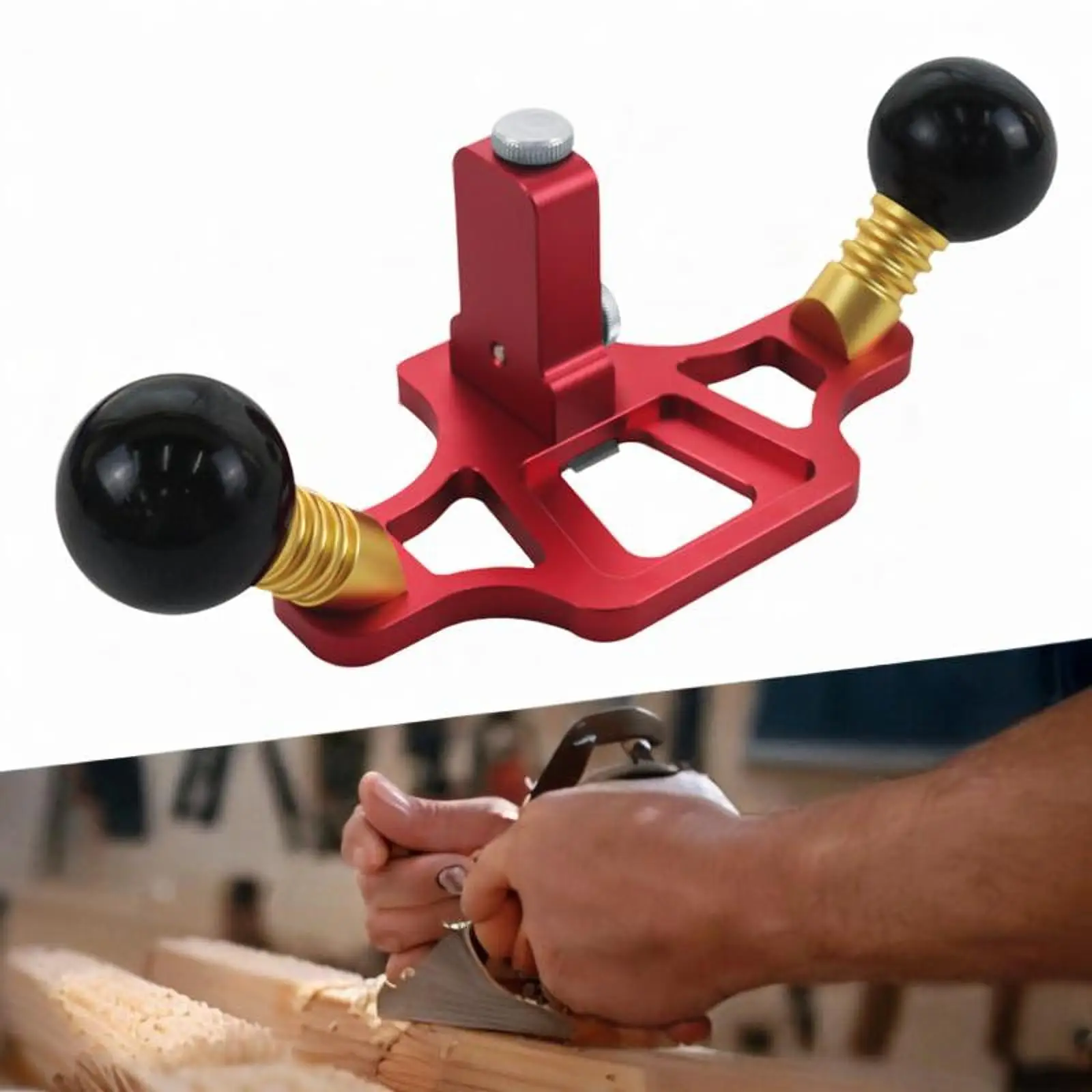 

Router Plane Handheld Woodworking Tool Portable Carpentry Tool Hand Wood Planer for Joinery Cutting Dados Grooves Mortise