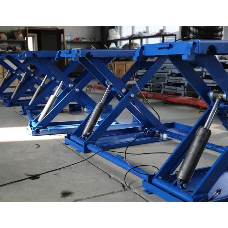 Mid-rise mobile Scissor Car LIft Vehicle lift for sale