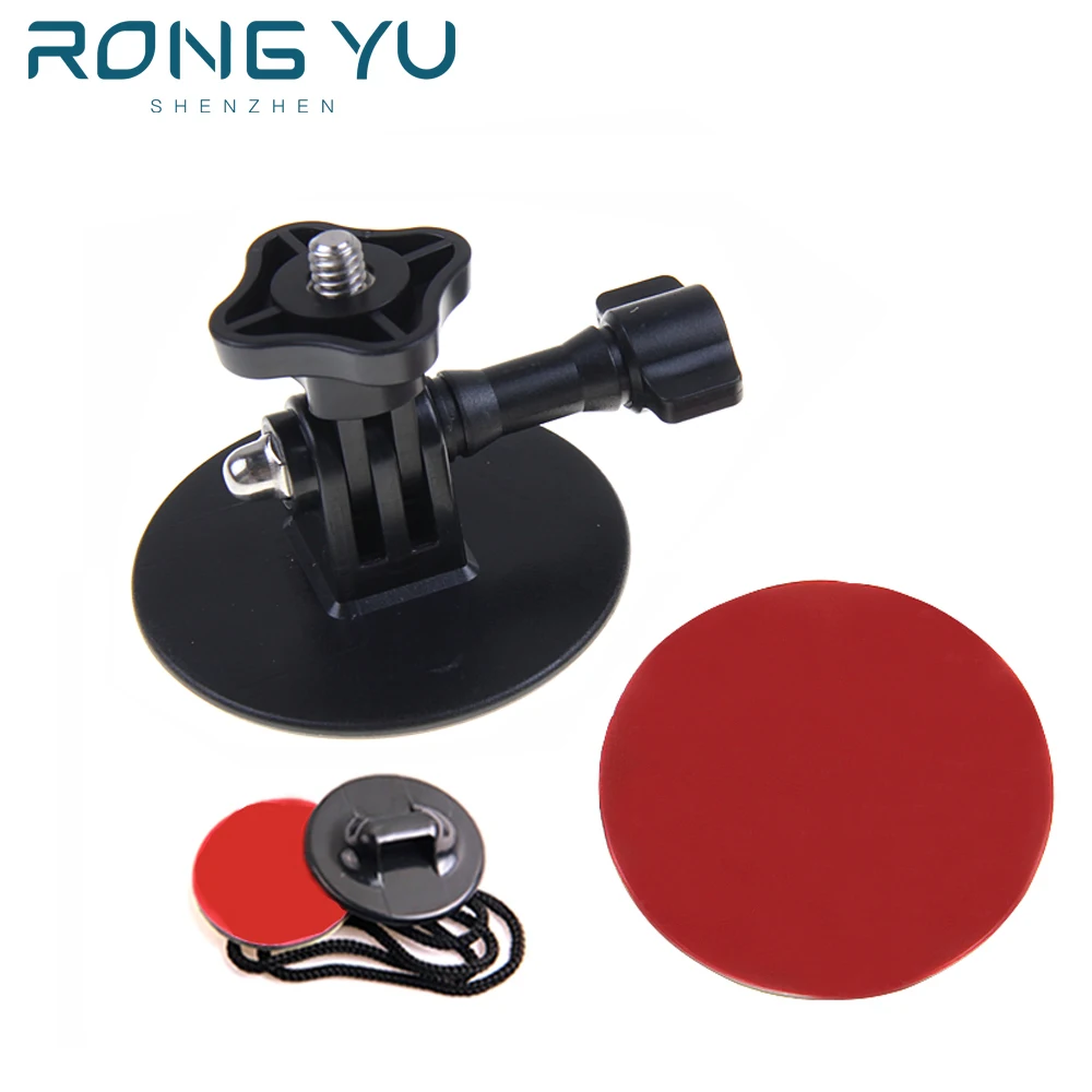 Kamera akcji Płaska podstawa Stały uchwyt na deskę surfingową Bodyboard + podwójny klej do GoPro 12 13 DJI Action 5pro 2 3 4 Insta360 X3 X4 X5