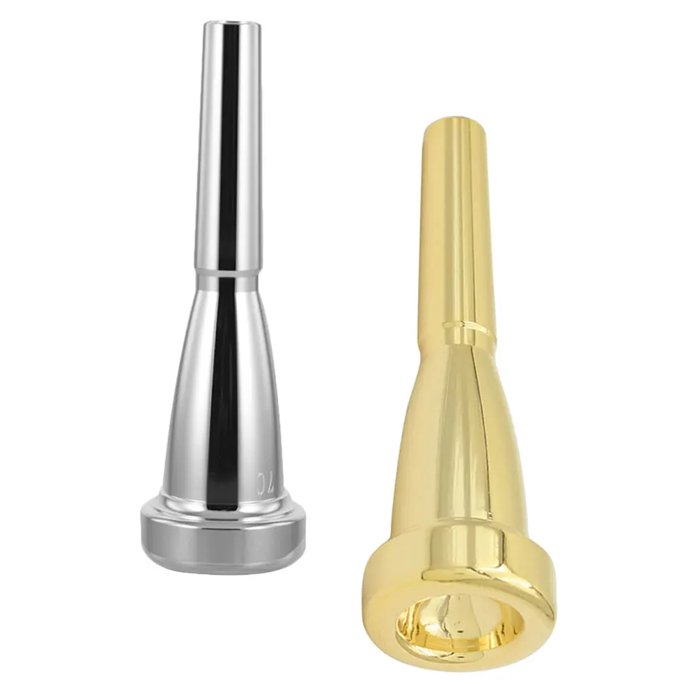 

2 Pcs Musical Instruments for Beginners Clarinet Mouthpiece Parts Copper Bass Student Flute