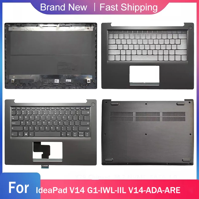 

Новый Нижний Базовый чехол для Lenovo IdeaPad V14 G1-IWL-IIL Series, задняя крышка для ноутбука с ЖК-экраном, подставка для рук, верхняя часть A C D Shell