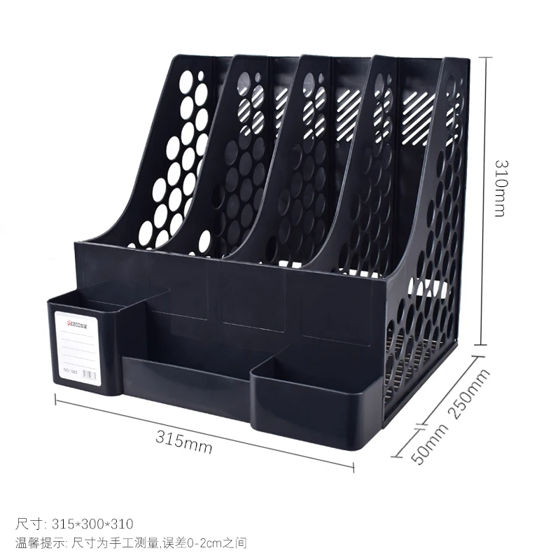 Office A4 Paper Desk Organizer, Document File, Letter Book, Brochure Filling Tray, Shelf Carrier, Metal Wire Mesh Storage Holder