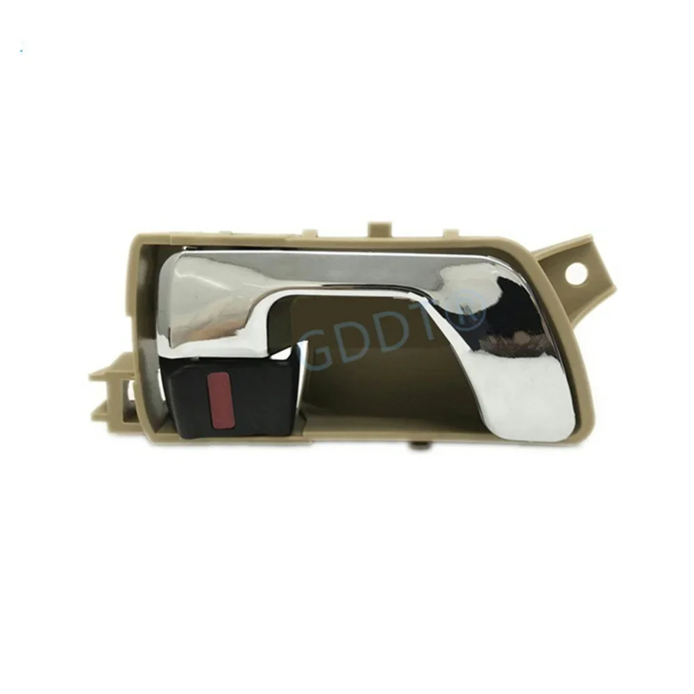 

1 Pcs Beige Chrome Inner Door Handle for Pajero V73 MR432271 Lock for Montero V97 Front and Rear Switch Without Frame H77