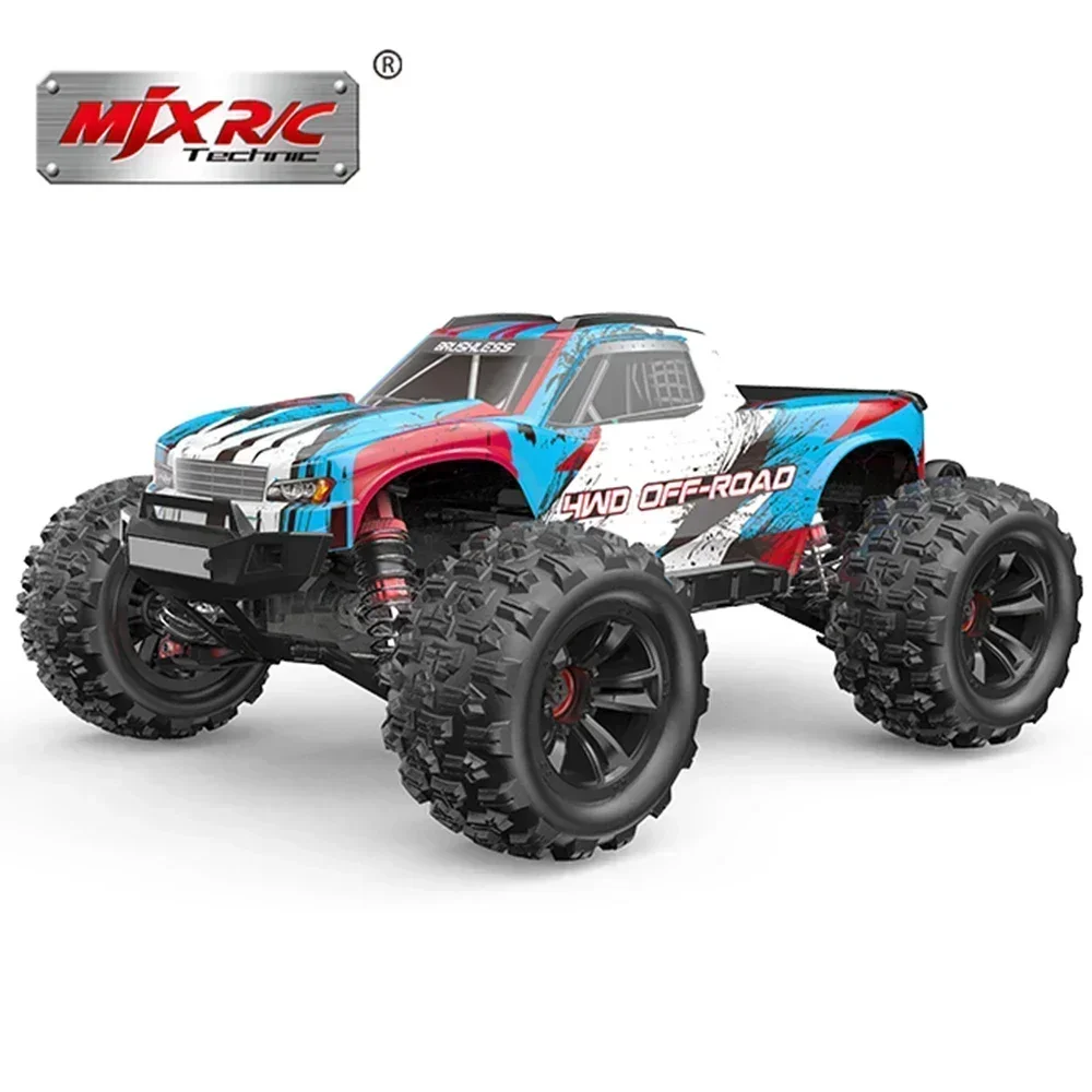 MJX 16207 16208 16209 16210 1/16 Brushless RC Car 2.4G Remote Control 4WD 65KMH High-Speed Off-Road Trucks