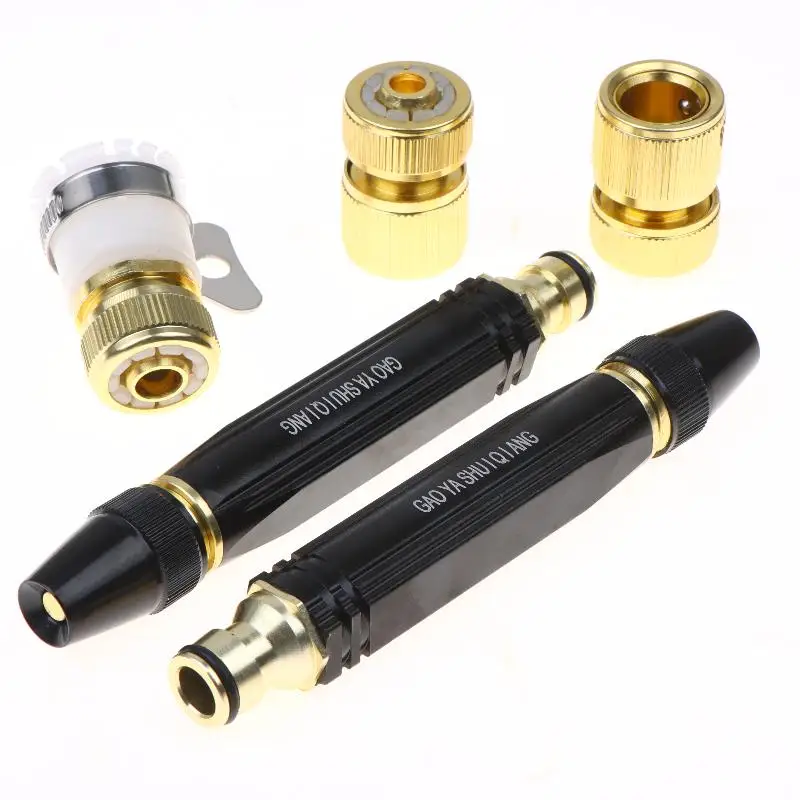New Garden Hose High Pressure Jet Spray Nozzle Cleaning Power Washer Sprayer Compatible With Standard Garden Hose Accessories - view 5