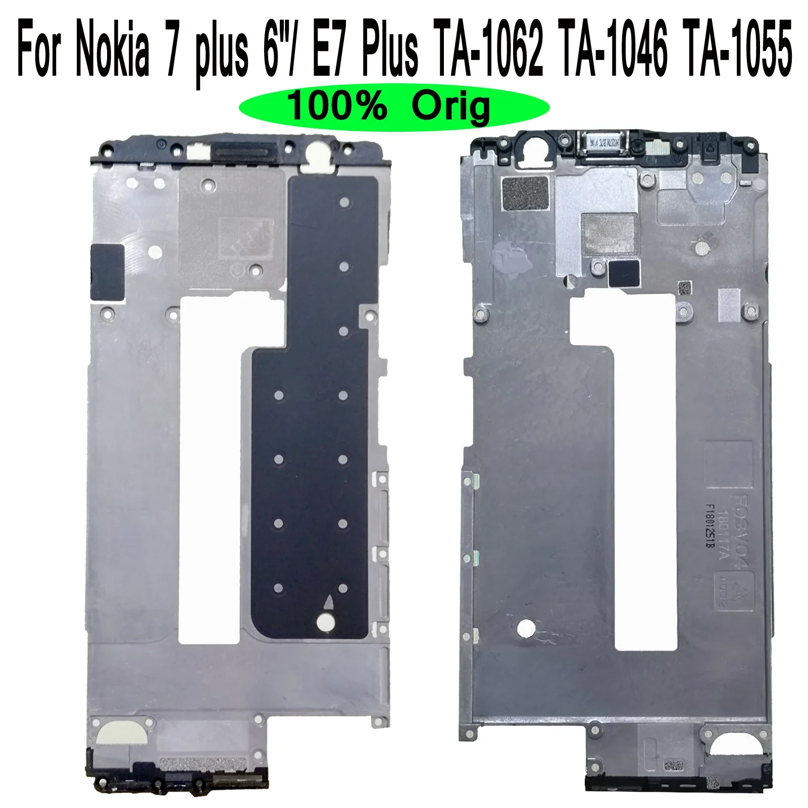 

6" For Nokia 7 plus E7 Plus TA-1062 TA-1046 TA-1055 Front Bezel Middle Screen Frame Holder