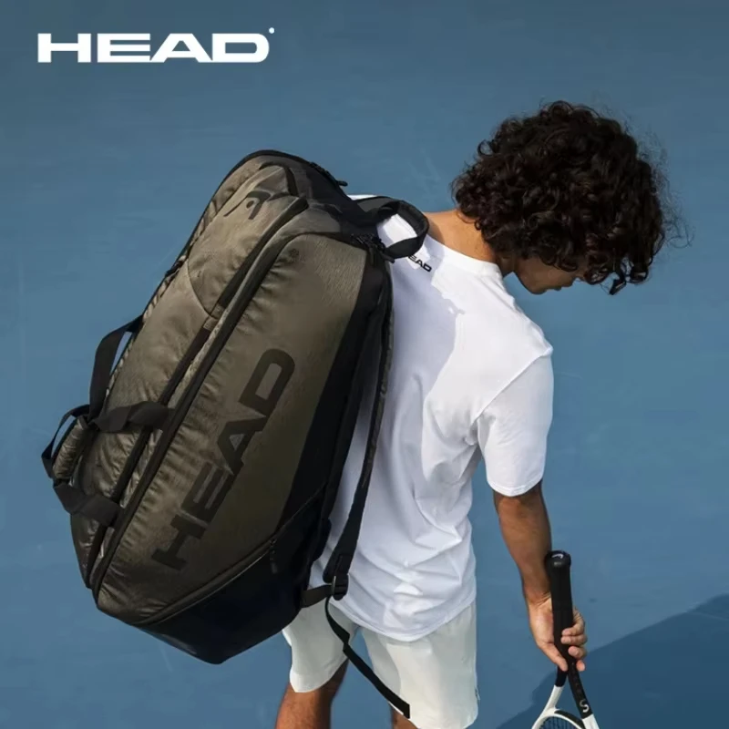 HEAD TOUR/PROX Series Tennis Racket Bag 9-Pack 12-Pack Large Capacity Waterproof Sports Racket Backpack With Shoe Compartment view 6
