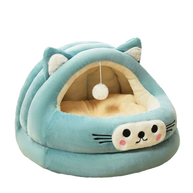 Dog Bed Cute Warm Pet Beds Winter Warm Mat for Dogs Dog Cat Fluff Sleeping Bed Soft Pet Sofas Household Pet Dog Supplies