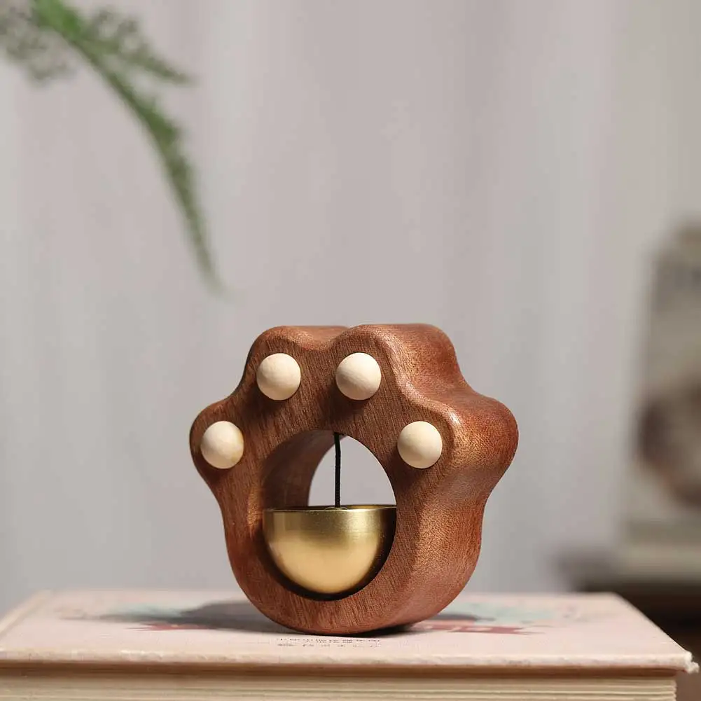 

Wooden Door Bells With Claw Shape Stylish Cute Wooden Entrance Door Bell For Front Door