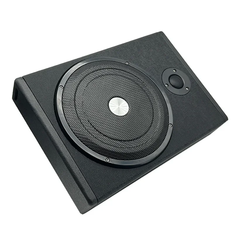 Active Car 8-inch High-power Speaker Car Audio Modified 12V Ultra-thin Subwoofer with Its Own Speakers Under The Seat