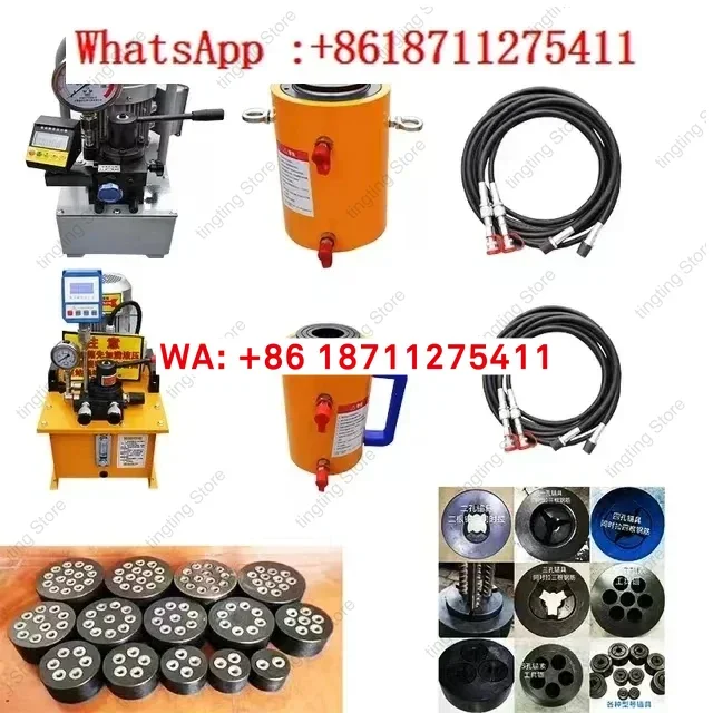 Electric digital display pointer 50T/60T/100T ton bolt planting tensile gauge