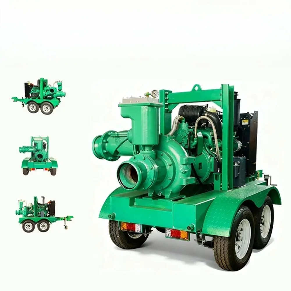 Factory Hot-selling Custom Diesel Engine Wear-resistant Self Suction Sewage Pump
