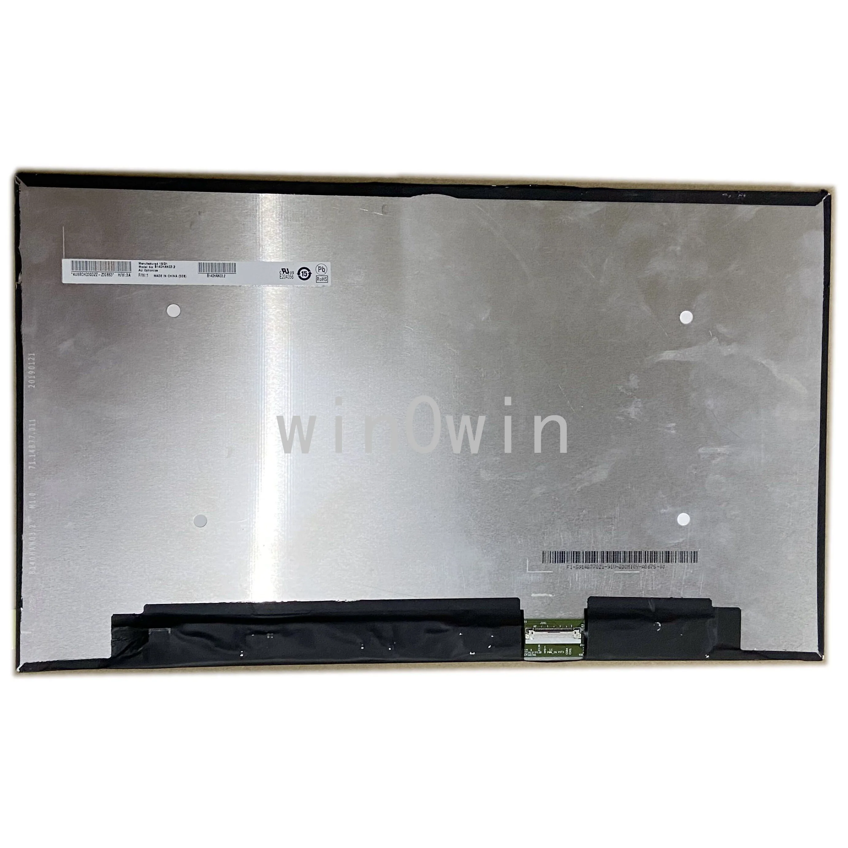 

B140HAN03.2 H/W:3A LCD LED Screen 14" FHD Replacement IPS Display New Back fold