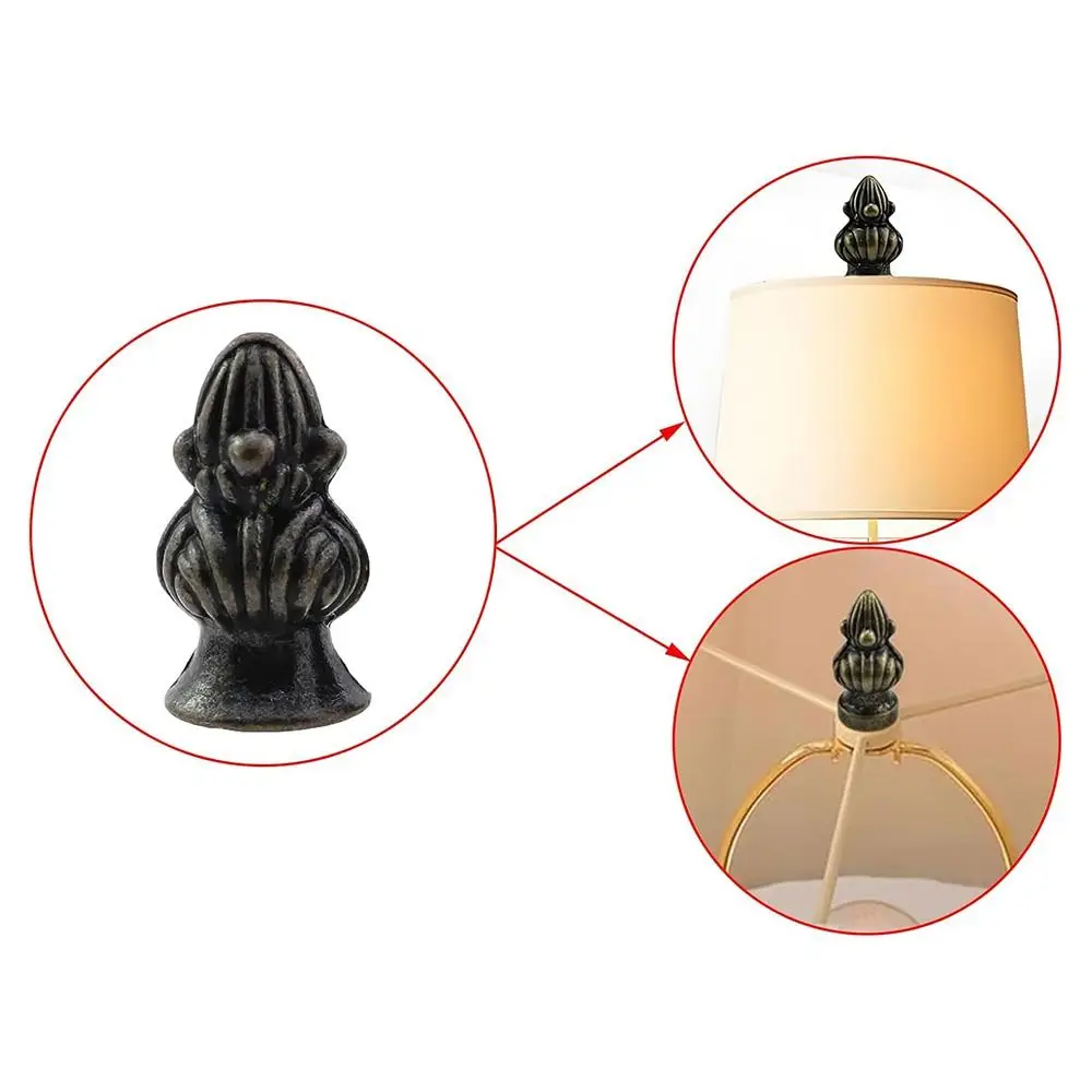 Decorative Bronze Finish Lamps Harp Kit Standard DIY Lamp Shade Holder Universal Shade Bracket Floor Lamp