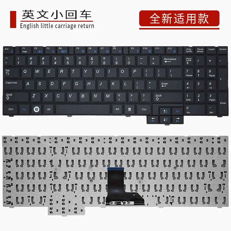 For Samsung NP-P580 R618 RV510 RV508 R538 P530 R540 528 R530 keyboard