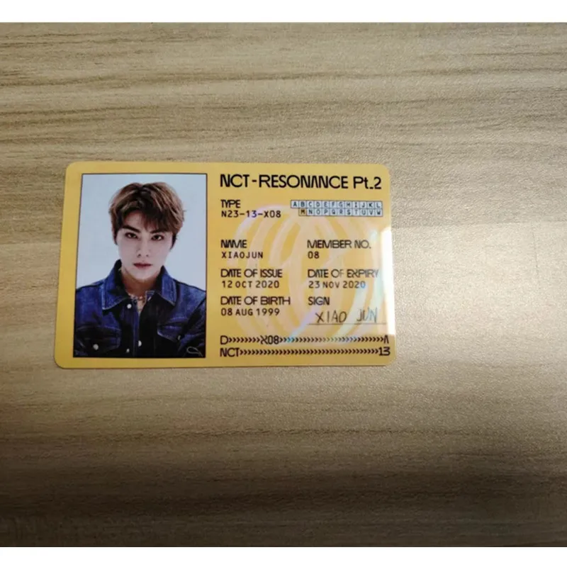 Star Collectible Card PVC JISUNG XIAOJUN CHENLE JUNGWOO  RENJUN HAECHAN YUTA KUN CHENLE JUNG WOO RENJUN HAECHAN