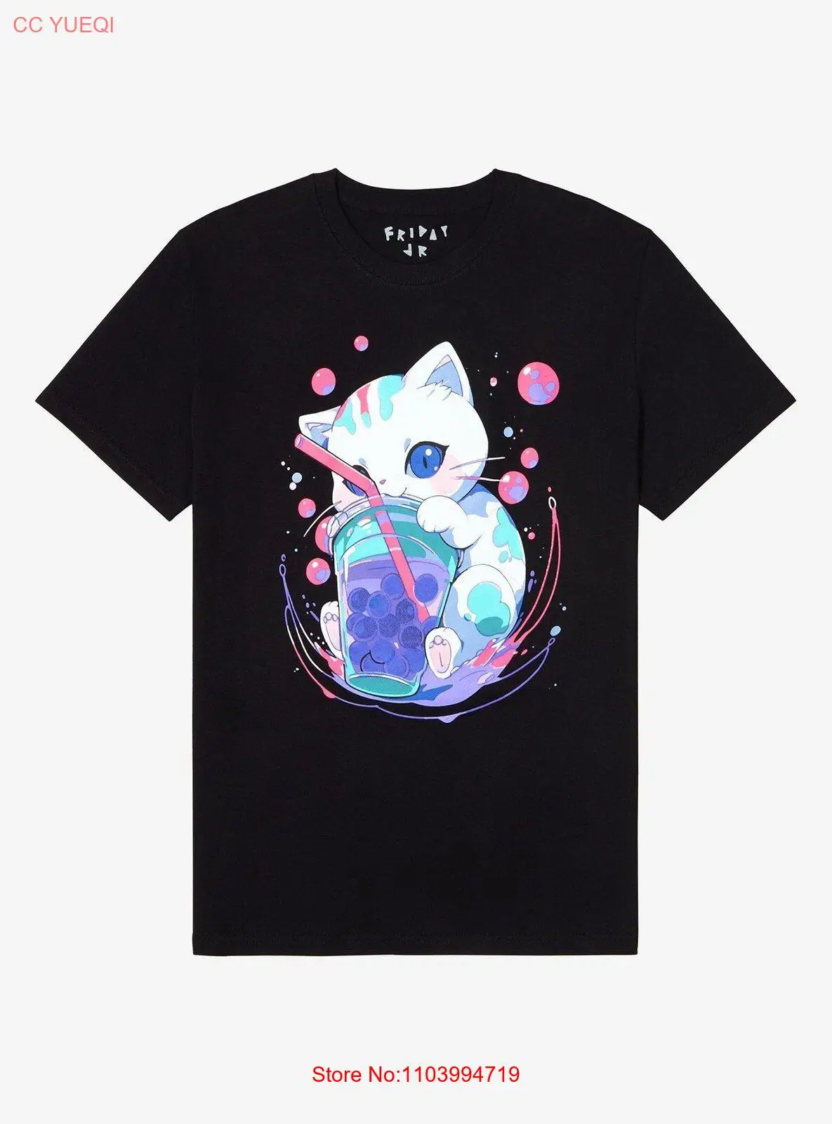 

Boba Cat T-Shirt By Friday Jr