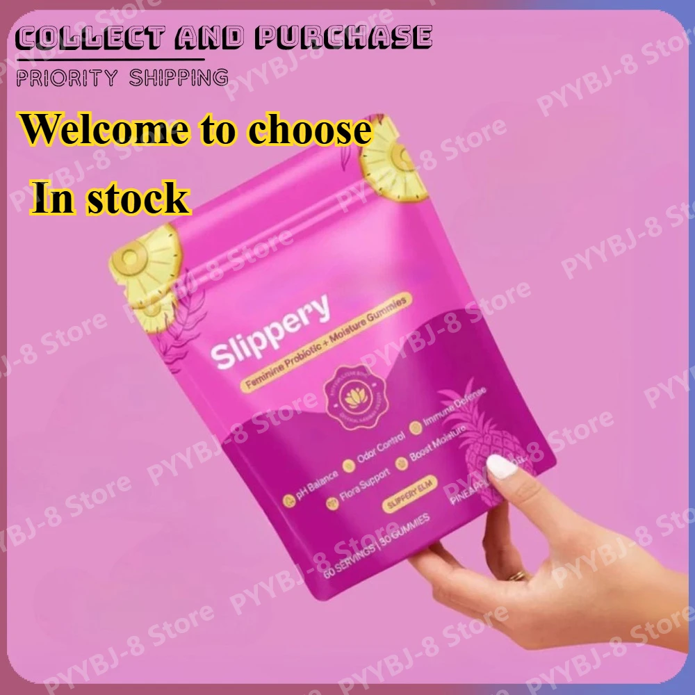 

Женские пробиотические жевательные конфеты со вкусом ананаса с пребиотиками для поддержания pH-баланса, улучшения иммунитета и поддержания микрофлоры, 60 шт.