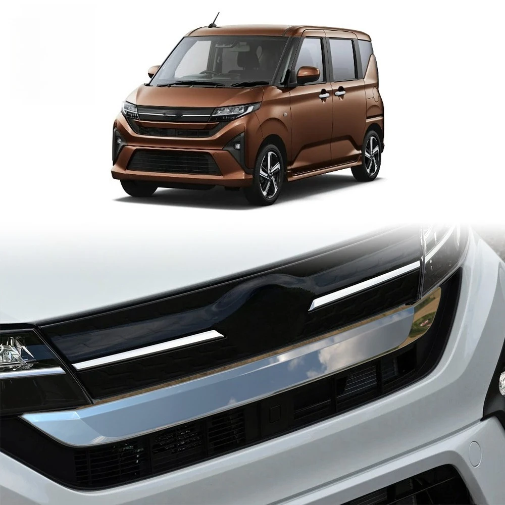 

For Daihatsu MOVE 2025+ Car Bumper Grill Decorative Strip Racing Grille Front Bumper Grill Decorative Strip Exterior Part