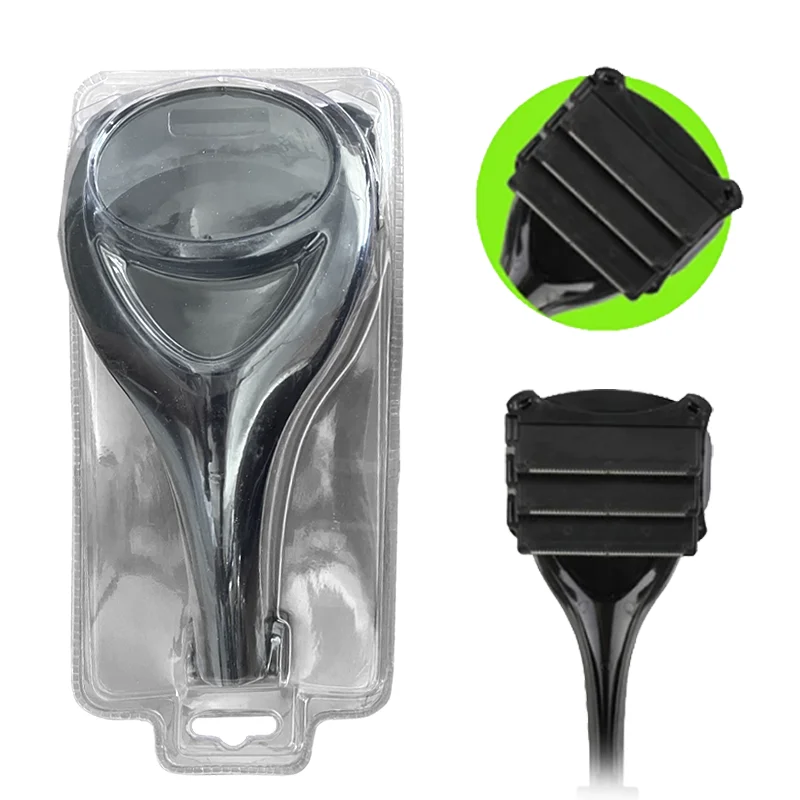 

Men's Back Hair Remover Long Handle Foldable Manual Shaver Body Use Cleaning Hair Removal Tool B8 Shaver