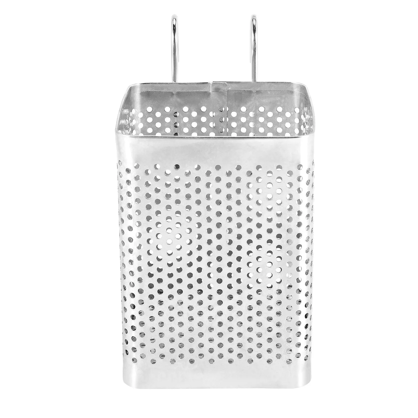 [HOT!】 Stainless Steel Chopsticks Holder Hanging Cutlery Drying Basket Tableware Drainer With Hooks Kitchen Utensil