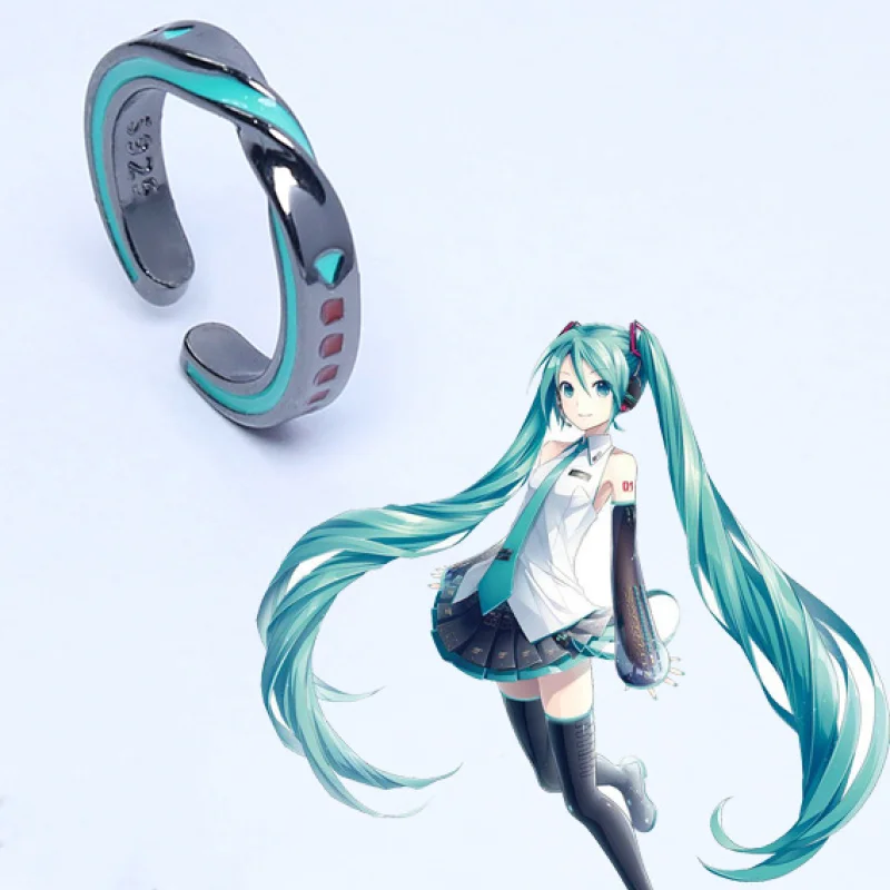 2024 Neue Anime Hatsune Miku Figur Cosplay Unisex Verstellbare Öffnung Mobius Paar-Accessoires Geschenke