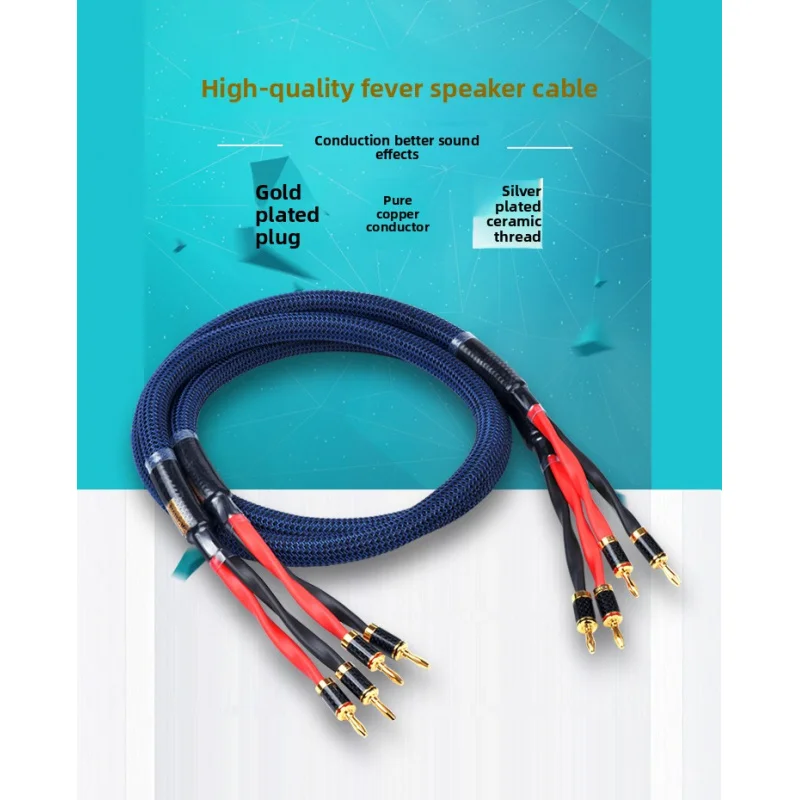 ハイエンド4レベル高純度銅銀メッキニューラルケーブルのメインオーディオケーブルアンプアクセサリの交換に使用されます。
