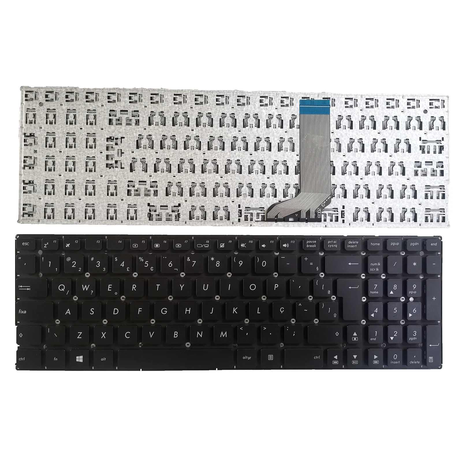 for ASUS 13NB09S2AP0321 X556UF X556UJ X556UR X556UV Z550 US Laptop Keyboard