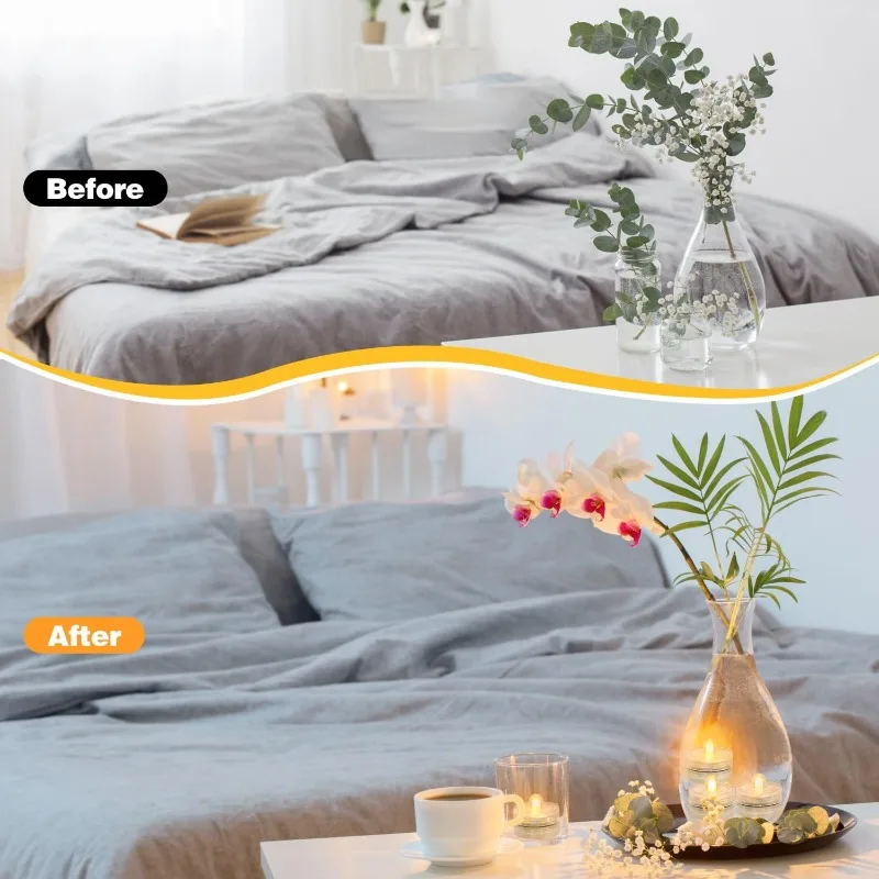 LED Flameless Candle Light Waterproof Underwater Submersible Pool LED Light for Fish Tank Vase Wedding Party Decoration