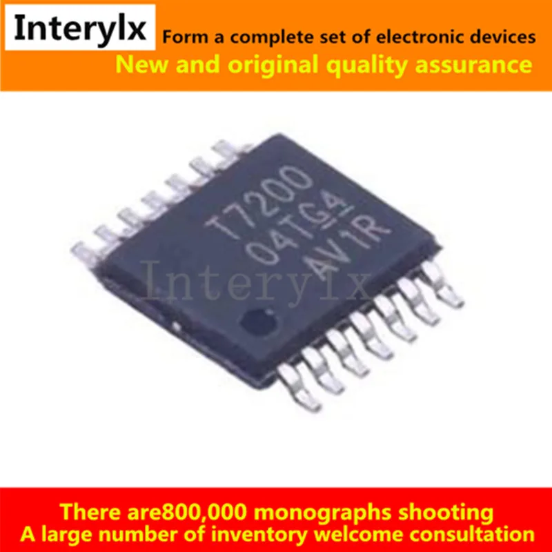 10Pcs/Lot TDC7200PWR TDC7200PW TDC7200P TDC7200 T7200 IC DIG CONV 14TSSOP