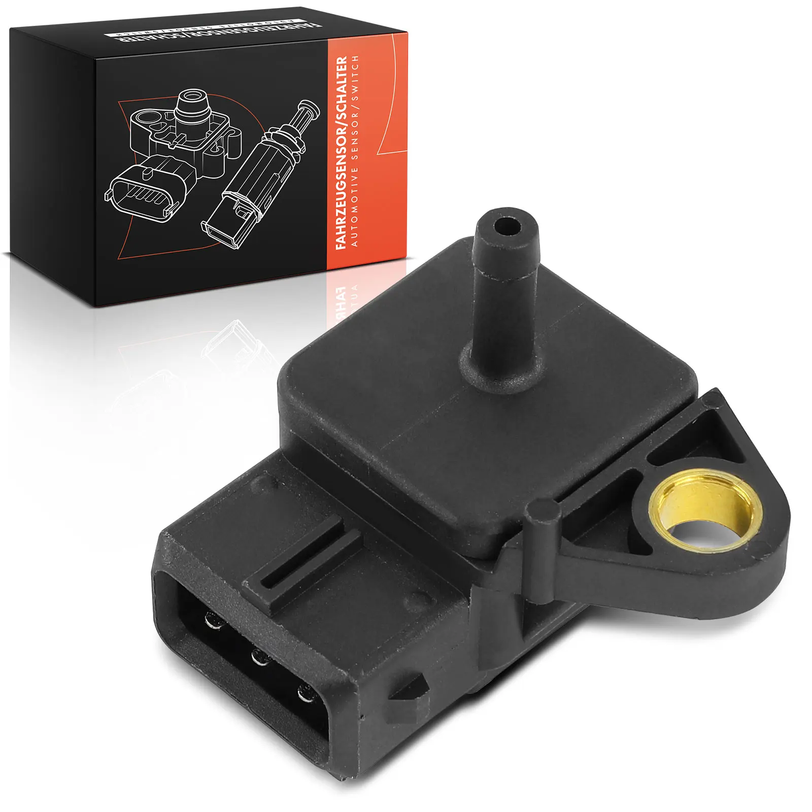 Frankberg 1x Inlaatdruksensor voor Mercedes-Benz A-Klasse C-Klasse E-Klasse Sprinter Vito A0115420717 6PP009400571 0115420717