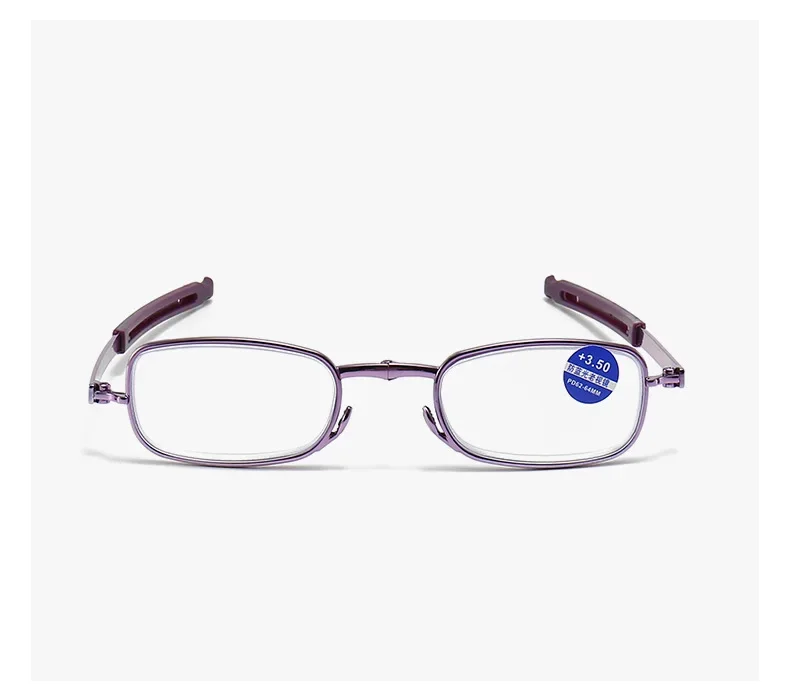 1,5 2,0 2,5 Faltbare Teleskop Presbyopie Brille Tragbare Tasche Anti Blaues Licht Gläser Lesebrille Männer Neutral – Detail 13