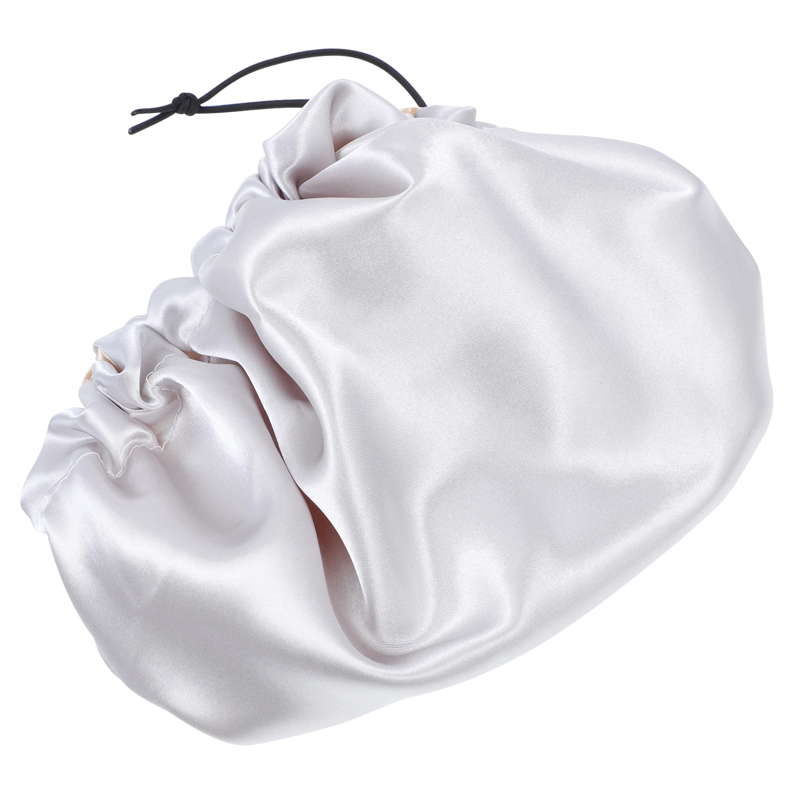 

Kids Satin Bonnet Shower Bathing Cap Home Sleep Hat Children Hair Protection Soft Comfortable Baby Bathing Hat Care
