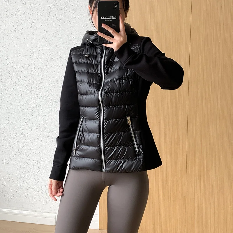 2026 Autumn New Women's Down Jacket Slimming Hooded Windproof Lightweight 90% Goose Down Jacket